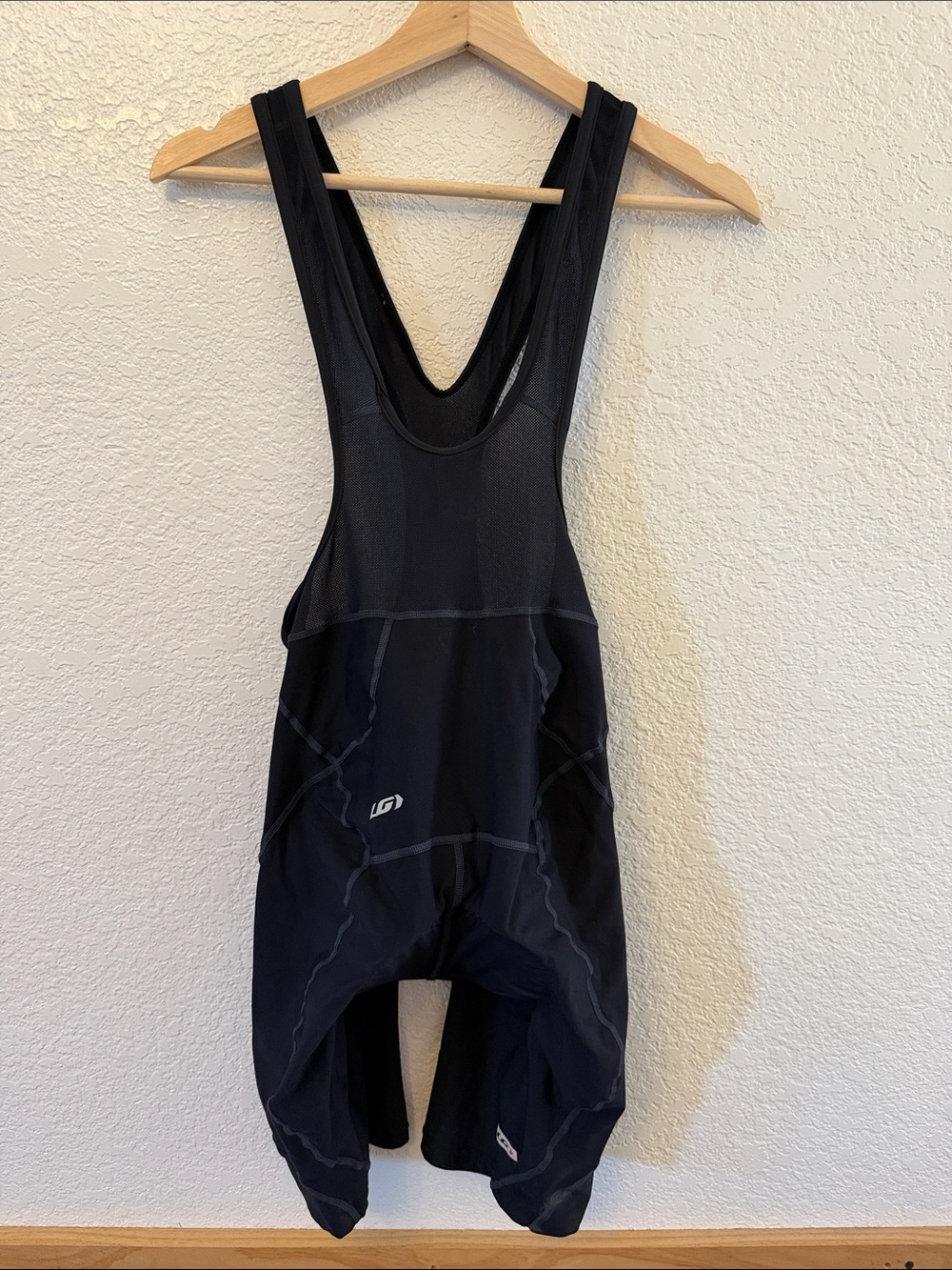 LG Black Cycling Performance Top with Contrasting Stitching
